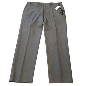 Lauren Ralph Lauren Mens Total Comfort Wool Dress Pants Grey 38W x 30L NEW